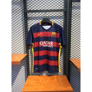 เสื้อยืด ลายทีมชาติฟุตบอล Gaopin 2015/2016 season Barcelona ชุดเหย้า