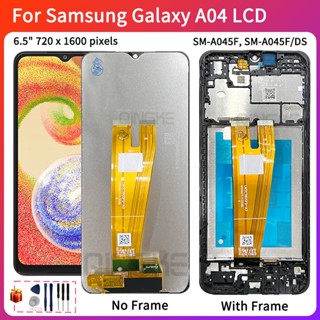 หน้าจอ LCD สําหรับ Samsung Galaxy A04 A045