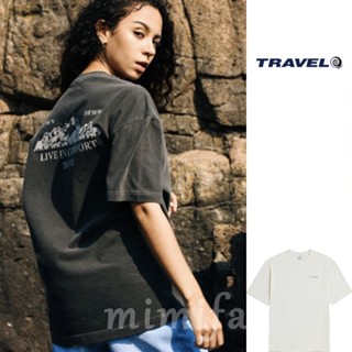 [TRAVEL] เสื้อยืดลําลอง แขนสั้น คอกลม เหมาะกับการพกพาเดินทาง