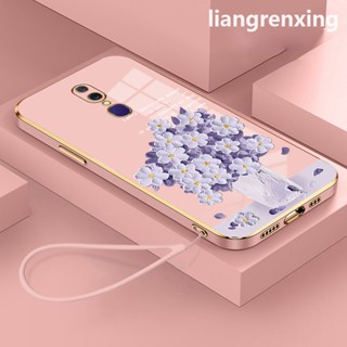 เคส OPPO F11 Pro OPPO F11 เคสโทรศัพท์มือถือ ซิลิโคนนิ่ม ชุบไฟฟ้า กันกระแทก สําหรับ OPPO F11 Pro OPPO F11 DDYHH01 น่ารัก ลายการ์ตูน กันกระแทก