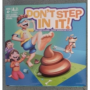 เกม Dont Step In It Hasbro Poop Dodge ของเล่นสําหรับครอบครัว