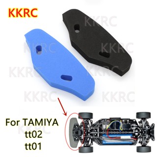 Tamiya TT01 TT02 ฟองน้ํากันชนหน้า ป้องกันการชน สําหรับรถบังคับ Tamiya TT-01 TT-02