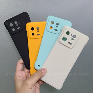 Xiaomi Mi Xiaomi13 13 Pro Lite เคส ไม่มีกรอบ แข็ง PC หัวฉีด ประมวลผล กันชนหลัง เคสโทรศัพท์