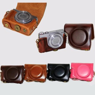 เคสฝาครอบกล้อง พร้อมสายคล้อง สําหรับ Canon G9x G9xii mark ii