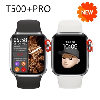 ใหม่ T500+PRO นาฬิกาข้อมือสมาร์ทวอทช์ เชื่อมต่อบลูทูธ เหมาะกับการเล่นฟิตเนส โทร Series 8 2023