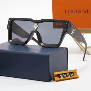 Louis Vuitton LV แว่นตากันแดด เลนส์โพลาไรซ์ ป้องกันรังสียูวี หรูหรา สไตล์เรโทร แฟชั่นคลาสสิก สําหรับผู้ชาย และผู้หญิง 2023 UV400