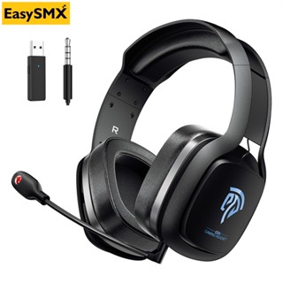 EasySMX C06W Bluetooth Headphones Wireless Gaming Headset, Noise Cancelling Headphone For PC,PS4,PS5,XBox One, Nintendo Switch