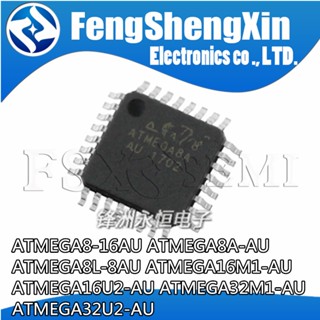 ชิป AVR ATMEGA8-16AU ATMEGA8A-AU ATMEGA8L-8AU ATMEGA16M1-AU ATMEGA16U2-AU ATMEGA32M1-AU ATMEGA32U2-AU QFP 2 ชิ้น