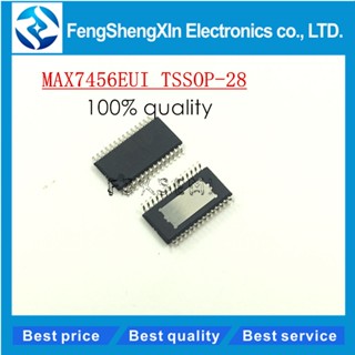 ใหม่ วงจรรวม EEPROM หน้าจอขาวดํา ช่องเดี่ยว MAX7456 MAX7456EUI TSSOP-28 5 ชิ้นต่อชุด