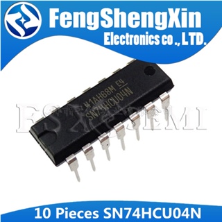 ไอซีอินเวอร์เตอร์ หกเหลี่ยม SN74HCU04N DIP-14 74HCU04 DIP 74HCU04AP DIP14 74HCU04N 10 ชิ้น