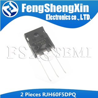 สวิตช์ซิลิคอน N Channel IGBT ความเร็วสูง RJH60F5DPQ TO-247 RJH60F5 TO-3P 2 ชิ้น