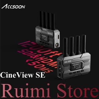 Accsoon Cineview SE Wireless Video Transmission System SDI HDMI Dual Band Transmitter Receiver Kit