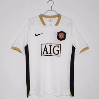 เสื้อยืด ลายทีมฟุตบอล Manchester United Gaopin 2006/2007 ชุดเยือน สไตล์เรโทร