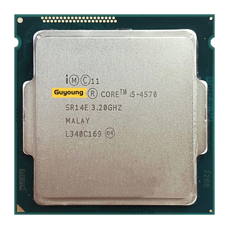 โปรเซสเซอร์ CPU Core i5 4570 3.2GHz 6MB Socket LGA 1150 Quad-Core มือสอง SR14E
