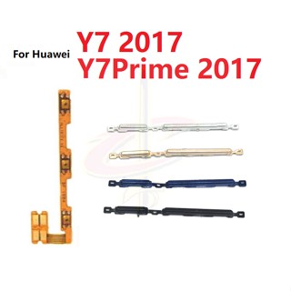 แพรสวิตช์ ปุ่มสวิทนอก ปุ่มเปิดปิด ปุ่มนอก สําหรับ Huawei Y7 Prime 2017