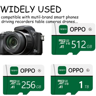 ใหม่ การ์ดหน่วยความจํา ความเร็วสูง OPPO 2.0 Micro Sd Card Tf Card Class 10 Tf Card 256GB 512GB 1TB