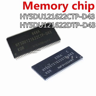 5 ชิ้น / ชุด HY5DU121622Ctp-d43 HY5DU121622Dtp-d43 HY5DU121622Ctp DDR64M SDRAM TSSOP-66