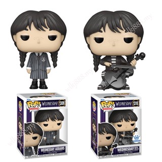 โมเดลฟิกเกอร์ อนิเมะ Funko Pop The Addams Family 1309 Wednesday Addams Christina Ricci สําหรับตกแต่งบ้าน