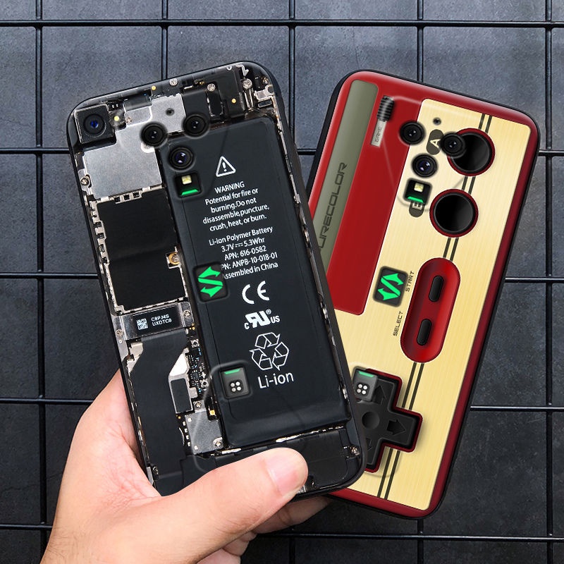Xiaomi Black Shark Phone 3 เคสโทรศัพท์ Black Shark 3s เคสป้องกัน ซิลิโคน กันกระแทก สร้างสรรค์ ผู้ชาย ผู้หญิง กล้องย้อนยุค