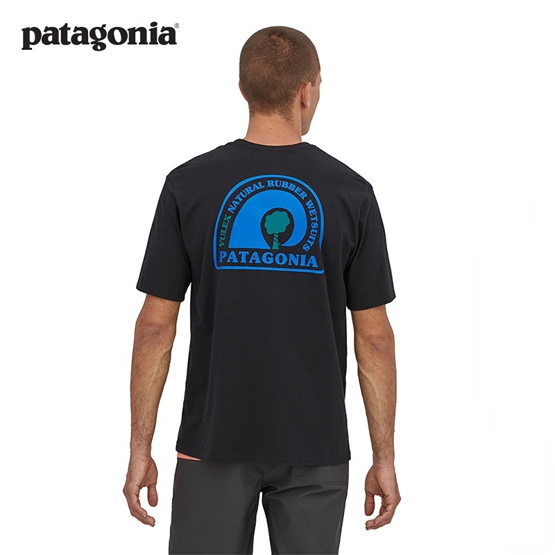 เสื้อยืดแขนสั้น พิมพ์ลายต้นไม้ 37544 Patagonia Patagonia สําหรับผู้ชาย