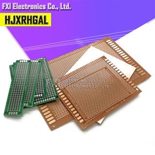 ชุดบอร์ด pcb ทองแดง ด้านข้าง ขนาด 5x7 4x6 3x7 2x8 10x15 9x15 7x10 7x9 4 * 6 ซม. สําหรับ Ardui 5 ชิ้น