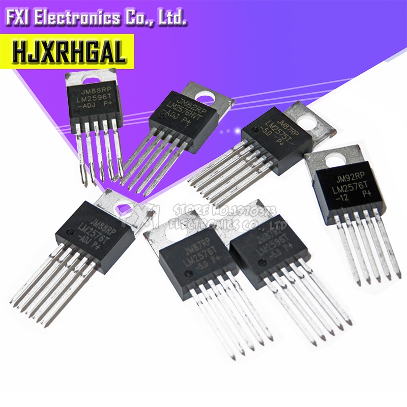 10pcs LM2576T-ADJ LM2596T-3.3 LM2596T-ADJ LM2575T-5.0 LM2575T-ADJ LM2576HVT-ADJ LM2576T-12 LM2576T-A