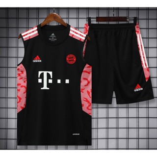 ชุดฝึกซ้อมฟุตบอล แขนกุด Bayern 23/24|S-xxl