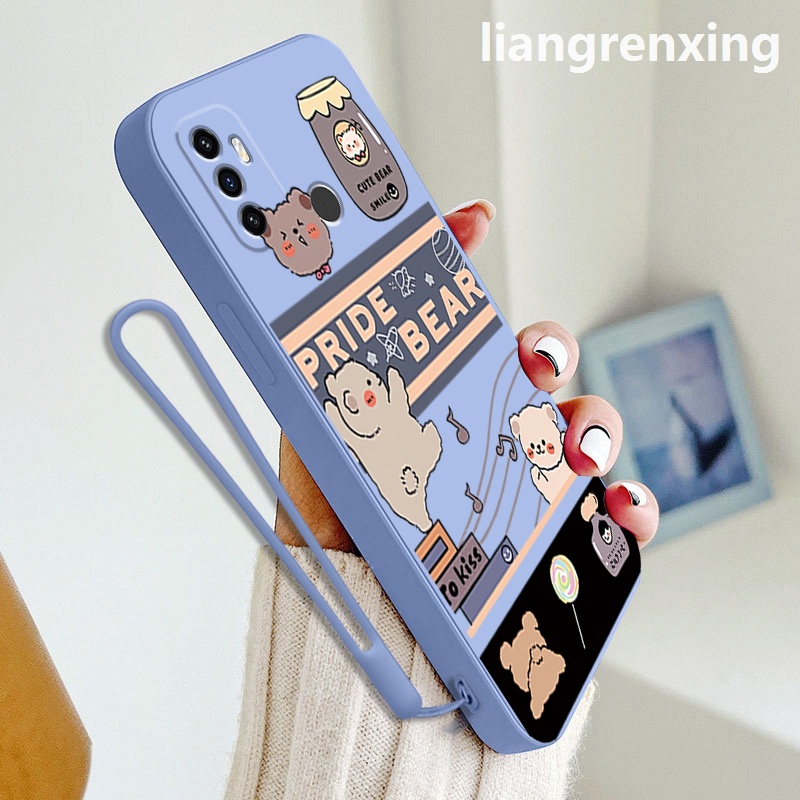 เคส OPPO A53 2020 เคสโทรศัพท์มือถือ ซิลิโคนนิ่ม กันกระแทก สําหรับ OPPO A53 2020 YTXT01 น่ารัก ลายการ์ตูน กันกระแทก