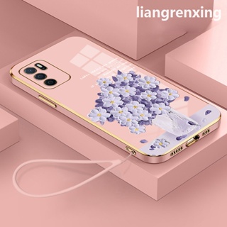 เคส oppo reno 6 4g a16 reno 6z 5g reno6 z 5g ใหม่ เคสโทรศัพท์มือถือ ซิลิโคนนิ่ม ชุบไฟฟ้า กันกระแทก สําหรับ oppo reno 6 4g a16 reno 6z 5g reno6 z 5g DDYHH01 น่ารัก ลายการ์ตูน กันกระแทก