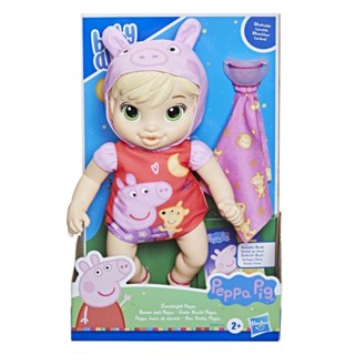 Baby Alive Naughty Baby Goodnight Peppa Doll F2387 Baby Alive Naughty Baby Goodnight ตุ๊กตาเปปป้า F2387