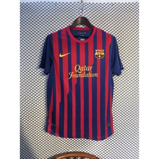 เสื้อยืด ลายทีมชาติฟุตบอล Gaopin 2011/2012 season Barcelona ชุดเหย้า