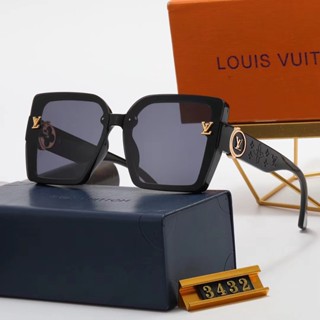 LV แว่นตากันแดดแฟชั่น ทรงสี่เหลี่ยม ไล่โทนสี หรูหรา สไตล์อิตาลี เรโทร แนวสตรีท สําหรับผู้ชาย ผู้หญิง ใส่ขับรถ เดินทาง UV400 2023