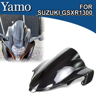 กระจกหน้ารถจักรยานยนต์ สีดํา สําหรับ SUZUKI Hayabusa GSXR1300 GSXR 1300 2021 2022 GSX-R GSX-R1300 21 22