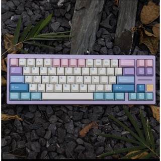 Gmk ปุ่มกดคีย์บอร์ด PBT ลายเชอร์รี่ สีย้อม พร้อมสวิตช์ Cherry Gateron MX