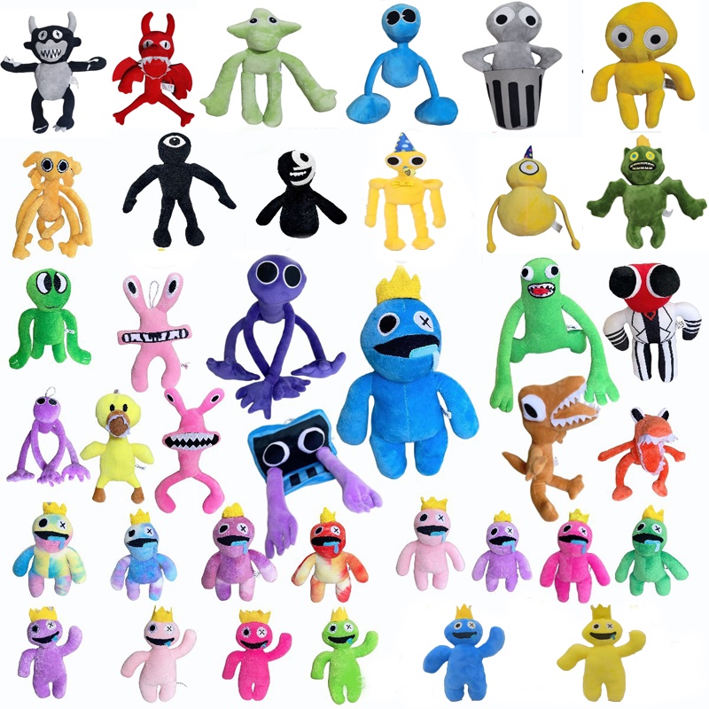 ตุ๊กตาของเล่น Roblox Rainbow Friend ขนาด 30 ซม.