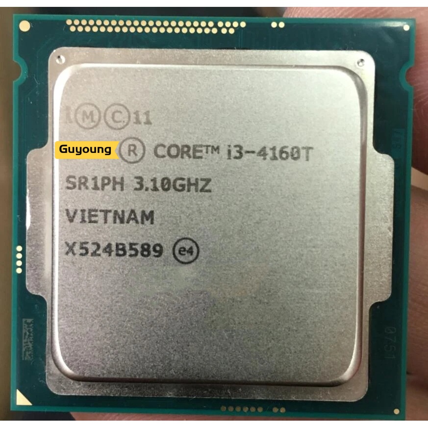 โปรเซสเซอร์ Core i3 4160T 3.1GHz 3MB 5GT/s LGA 1150 มือสอง SR1PH
