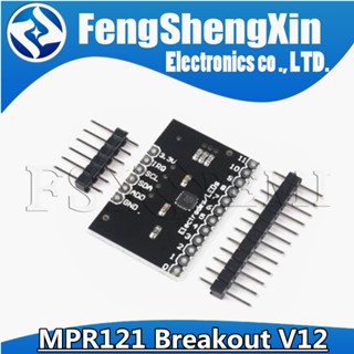 บอร์ดโมดูลเซนเซอร์ควบคุมคีย์บอร์ดอินเตอร์เฟซ MPR121 Breakout V12 I2C 1 ชิ้น ต่อล็อต