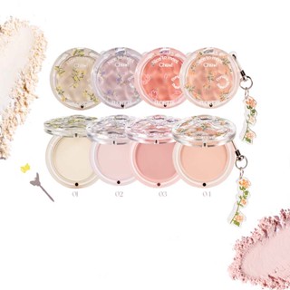 Flortte First Love Mess Series Monochrome First Kiss บลัชออนปัดแก้ม 4.5 กรัม ติดทนนาน สีแดงแดด ธรรมชาติ สามมิติ ไฮไลท์คอนทัวร์ สวยมาก แป้งละเอียดอ่อน แป้งไม่บินง่าย สีชมพู พลัง หวาน บรรจุภัณฑ์ น้ําดอกไม้ขนาดเล็ก จุกนมหลอก ปรับสีผิวให้สวยงาม, Long-Lasting