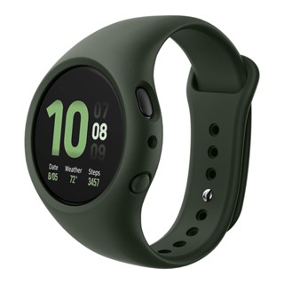 Suritch สายนาฬิกาข้อมือ ซิลิโคนนิ่ม พร้อมสายคล้อง สําหรับ Galaxy Watch Active 2-44 มม.