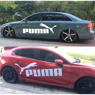 Puma PUMA สติกเกอร์ PUMA แนวสตรีท สําหรับติดตกแต่งรถยนต์ 3.10