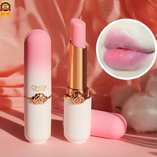 Temperature Change Crystal Lipstick Lip Balm Vitality Color Peach Girl Lip Beauty Makeup Care MENGHENG