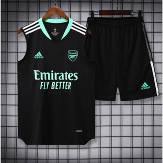 เสื้อกีฬาแขนสั้น ลายทีมชาติฟุตบอล Arsenal 2022 23 ไซซ์ S - XXL