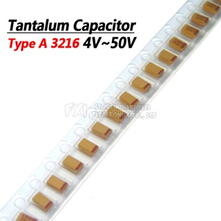 ตัวเก็บประจุแทนทาลัม 100UF 0.22 UF 1UF 4.7 UF 10UF 22UF 33UF 47UF 6.3V 10V 16V 25V 35V 226 336 224 475 106 107 476 105