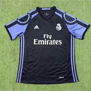 เสื้อกีฬาแขนสั้น ลายทีมฟุตบอล Real Madrid 2016/2017 ชุดเหย้า