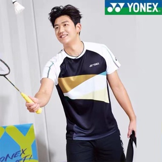 Yonex เสื้อกีฬาแบดมินตัน แบบแห้งเร็ว สไตล์เกาหลี เหมาะกับฤดูร้อน สําหรับผู้ชาย และผู้หญิง