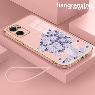 เคส oppo reno 7 5g oppo reno 7 4g ใหม่ เคสโทรศัพท์ ซิลิโคนนิ่ม ชุบไฟฟ้า กันกระแทก สําหรับ oppo reno 7 5g oppo reno 7 4g DDYHH01 น่ารัก ลายการ์ตูน กันกระแทก