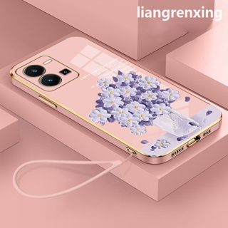 เคส VIVO Y35 5G 2022 เคสโทรศัพท์มือถือ ซิลิโคนนิ่ม ป้องกันกระแทก สําหรับ VIVO Y35 5G 2022 DDYHH01 น่ารัก ลายการ์ตูน กันกระแทก