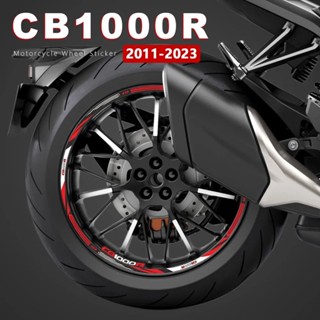 สติกเกอร์เทป กันน้ํา ลายทาง สําหรับติดขอบล้อรถมอเตอร์ไซค์ Honda CB1000R 2021 1000R 1000 R 2011-2023 2019 2020 2022