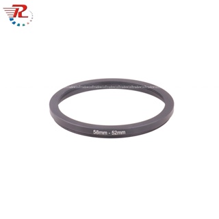 58-52mm Male to Female Photo Step-Down Lens Filter CPL Ring Adapter