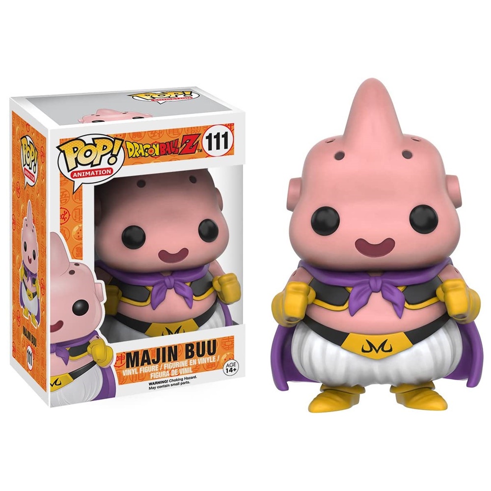 Funko POP โมเดลฟิกเกอร์ การ์ตูนอนิเมะ Dragonball Z - Majin Buu ของเล่น สําหรับเก็บสะสม